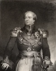 Sir Archibald Campbell 1er Baronet, gravé par J. Cochran, de 